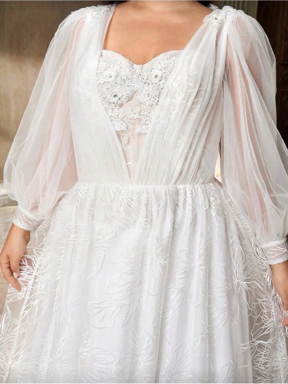 SHEIN Bridal Bundle- Wedding Dress size 18 /3XL + Veil & Accessories